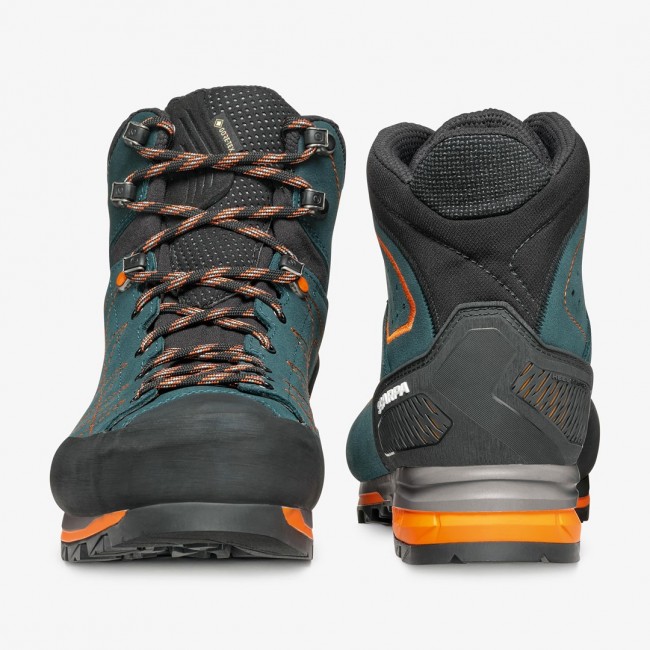 Scarpa ZODIAC TRK GTX, 44, Petrol - Rust Orange