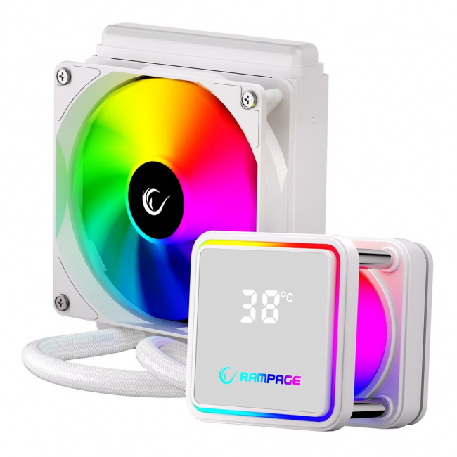 RAMPAGE INFINITE V120 Water Cooling Kit White RAMPAGE INFINITE V120 Water Cooling Kit White