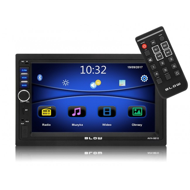 BLOW Radio AVH-9810 2DIN 7