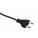 Savio CL-100 power cable Black 1.8 m IEC Type E (3.4 mm, 3.1 mm) IEC C7