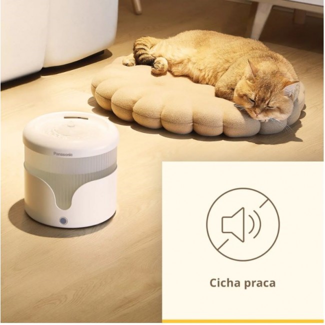 Panasonic CP-JNW01CW dog/cat feeder/waterer Plastic White Automatic pet waterer Panasonic CP-JNW01CW dog/cat feeder/waterer Plastic White Automatic pet waterer