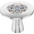 Lid handle with Swarovski crystal