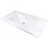 Built-in ceramic sink w/battery space