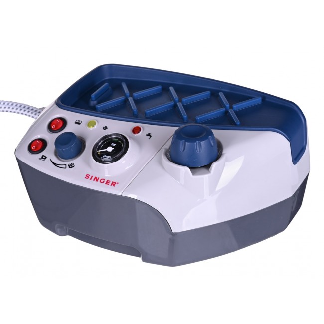 SINGER SHG6201 steam ironing station 850 W 1.2 L Stainless Steel soleplate Black, Blue, Grey SINGER SHG6201 steam ironing station 850 W 1.2 L Stainless Steel soleplate Black, Blue, Grey