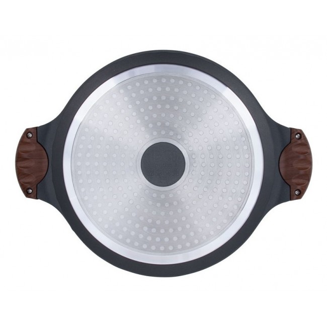 Resto Kitchenware 93506 saucepan 4.4 L Round Black, Wood Resto Kitchenware 93506 saucepan 4.4 L Round Black, Wood