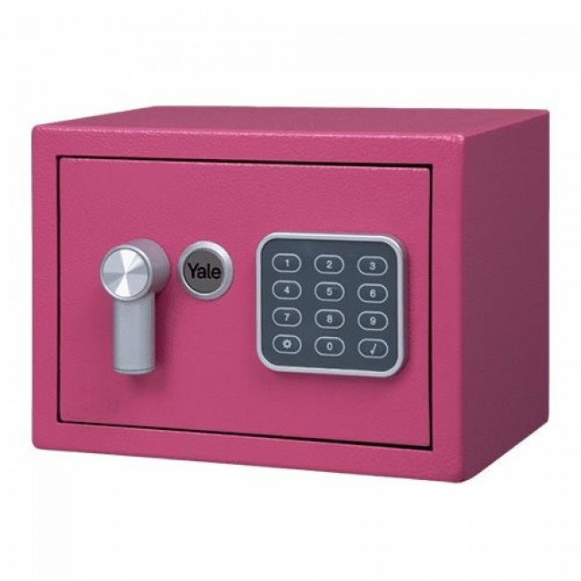 Yale YSV/170/DB2/P Freestanding safe 3.8 l Steel Pink Yale YSV/170/DB2/P Freestanding safe 3.8 l Steel Pink