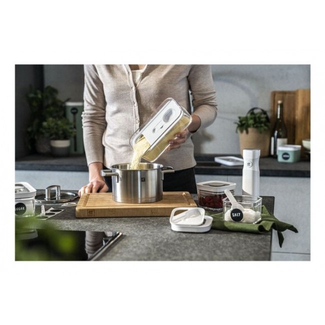 ZWILLING 1026082 Rectangular Container 5.4 L Transparent, White 5 pc(s) ZWILLING 1026082 Rectangular Container 5.4 L Transparent, White 5 pc(s)