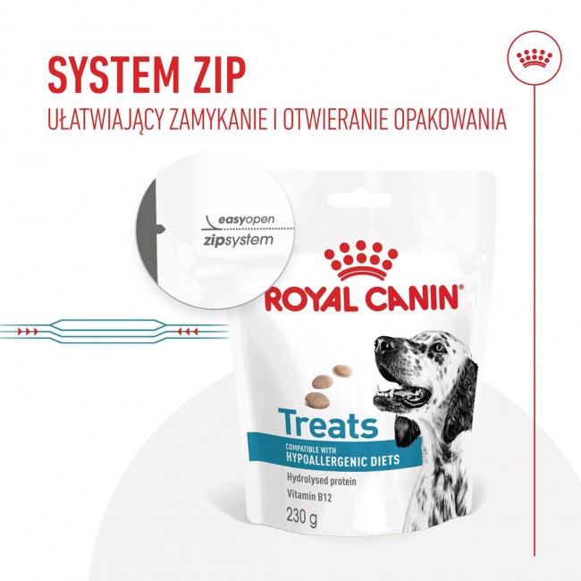 ROYAL CANIN Dog Hypoallergenic Treats VHN - dog treat - 230g ROYAL CANIN Dog Hypoallergenic Treats VHN - dog treat - 230g