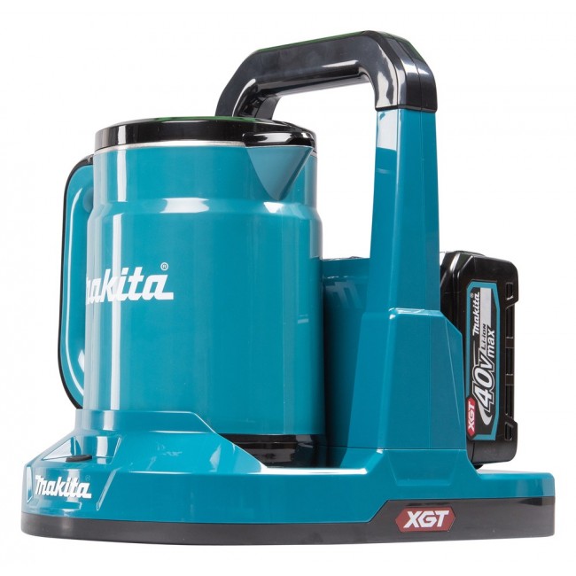 Makita KT001GZ electric kettle 0.8 L Black, Blue