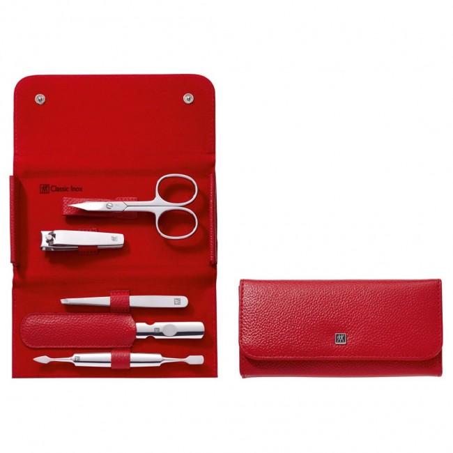 ZWILLING 97546-003-0 manicure/pedicure implement Set Stainless steel Red ZWILLING 97546-003-0 manicure/pedicure implement Set Stainless steel Red