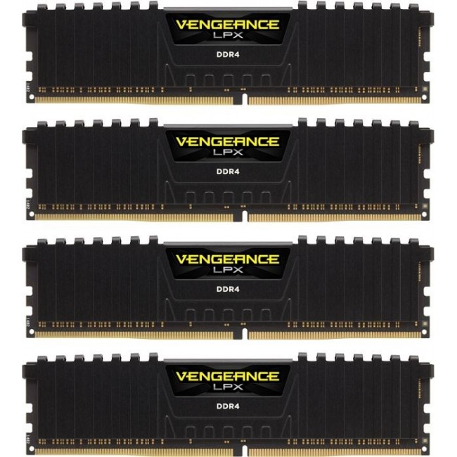 Corsair Vengeance LPX memory module 64 GB 4 x 16 GB DDR4 288-pin DIMM Corsair Vengeance LPX memory module 64 GB 4 x 16 GB DDR4 288-pin DIMM