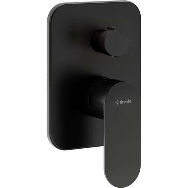 Concealed shower mixer with shower switch