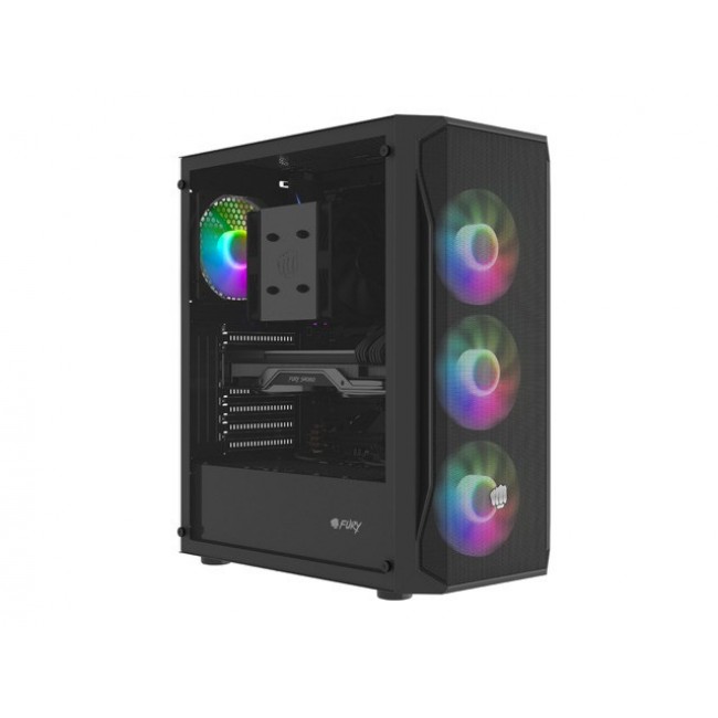 FURY SHOBO SH4F RGB MIDI TOWER WITH WINDOW BLACK