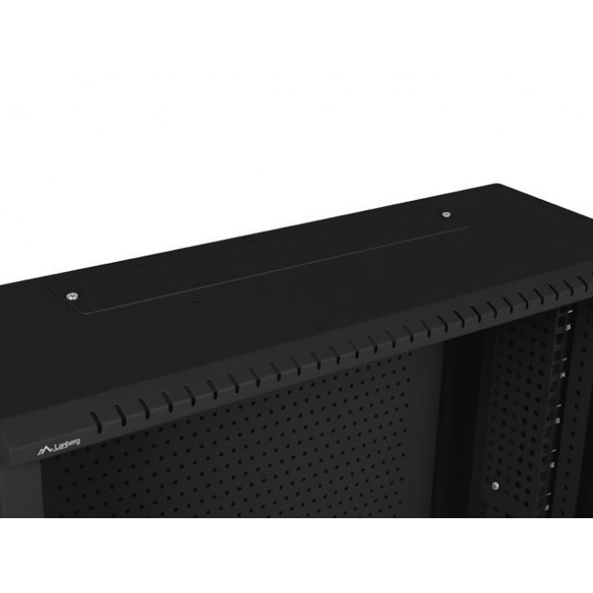 Lanberg WAF1-5203-06-00B rack cabinet 6U Wall mounted rack Black