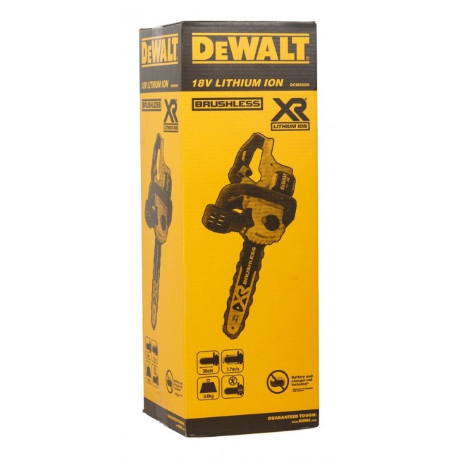 DeWALT DCM565N-XJ chainsaw Black, Yellow
