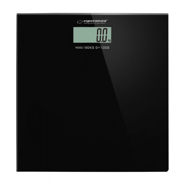 Esperanza EBS002K personal scale Electronic personal scale Square Black Esperanza EBS002K personal scale Electronic personal scale Square Black