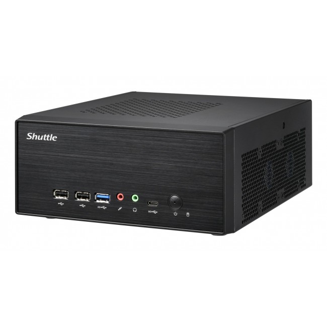 Shuttle XPC slim Barebone XB860G2 - S1851, Intel H860, 1xDP, 2xHDMI, 2 PCIe Slots (1x 16X & 1x X1), 2x Intel LAN (1G + 2.5G), 8x USB, 3x M.2, 24/7 permanent operation