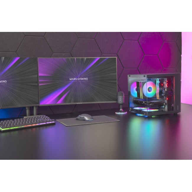 Mars Gaming MC-CUBE computer case Mini Tower Black