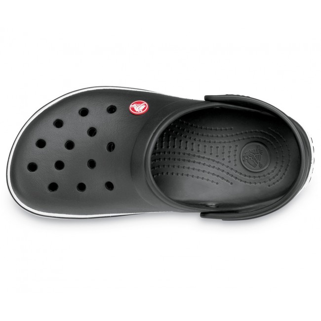 Crocs Crocband Clogs Unisex Black, White