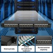 Extralink Patchpanel CAT5E STP V2 24 port