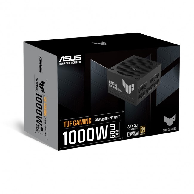 ASUS TUF Gaming 1000W Gold EVO power supply unit 20+4 pin ATX ATX Black