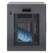 Manhattan Laptop Charging Cabinet Desktop via AC Adapter (EU) 10-bay, Install device's AC Adapter (power cables) into unit, Suitable for ALL laptops (to 16