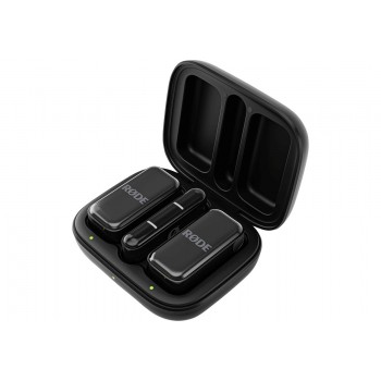 R DE Wireless Micro - 2-channel digital wireless system, USB-C, black