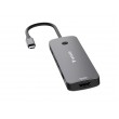 Verbatim CMH-08 USB Type-C 5000 Mbit/s Silver