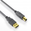 PureLink DS2000-100 USB cable USB 2.0 10 m USB A USB B 0.48 Gbit/s Black