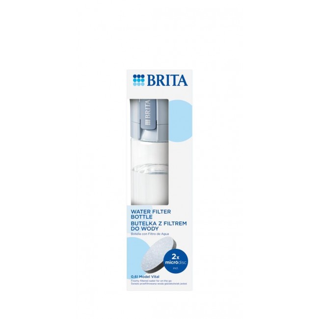 Brita Vital blue 2-disc filter bottle