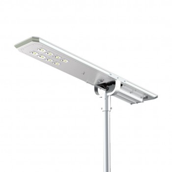 Solar street lamp ATLAS 6000lm, LED x80, solar panel 69W, motion and twilight sensor