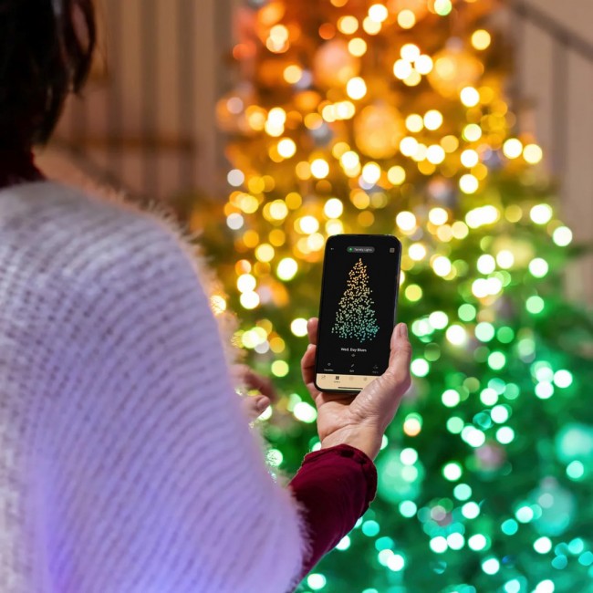 Twinkly Candies LED Christmas tree lights TWKC200RGB-T Candle shape Twinkly Candies LED Christmas tree lights TWKC200RGB-T Candle shape