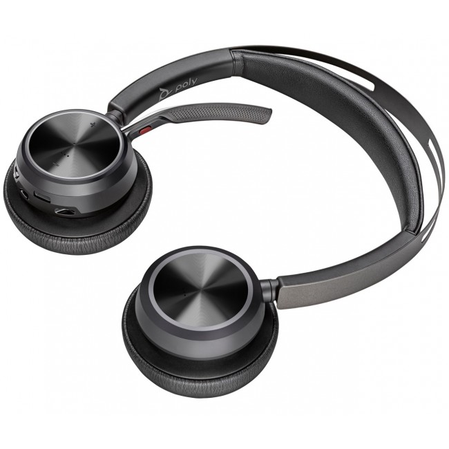 Poly Voyager Focus 2 USB-C-C Headset +USB-C/A Adapter Poly Voyager Focus 2 USB-C-C Headset +USB-C/A Adapter