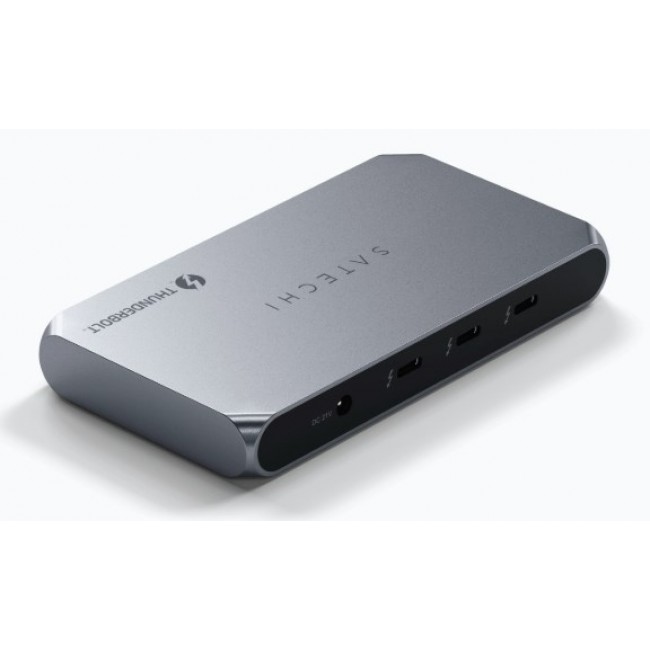 Satechi ST-HT4SHM-EU interface hub Thunderbolt 4 40000 Mbit/s Grey