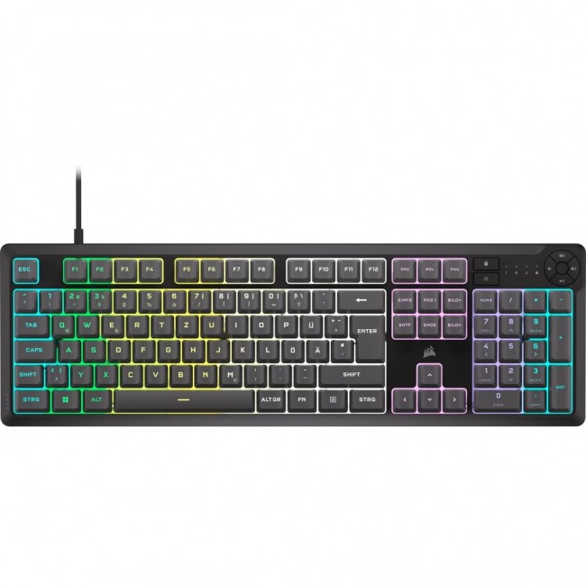 Corsair CH-9226D65-DE keyboard Gaming USB QWERTZ German Grey Corsair CH-9226D65-DE keyboard Gaming USB QWERTZ German Grey