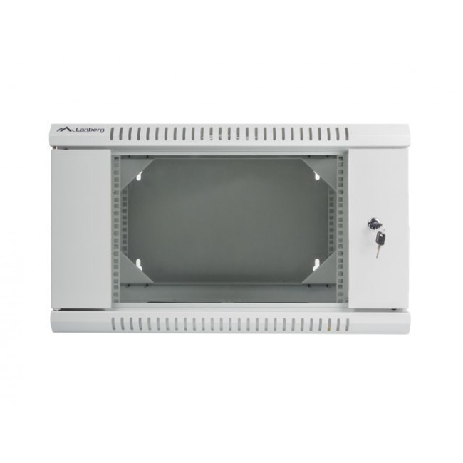 Lanberg WF02-6606-10S rack cabinet 6U Wall mounted rack Grey Lanberg WF02-6606-10S rack cabinet 6U Wall mounted rack Grey