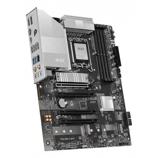 MSI PRO Z890-S WIFI motherboard Intel Z890 LGA 1851 (Socket V1) ATX MSI PRO Z890-S WIFI motherboard Intel Z890 LGA 1851 (Socket V1) ATX