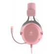 Deltaco Gaming GAM-030-P headphones/headset Wired Head-band USB Type-A Pink