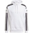 adidas Squadra 21 Men's Sweat Hoody White GT6637 adidas Squadra 21 Men's Sweat Hoody White GT6637