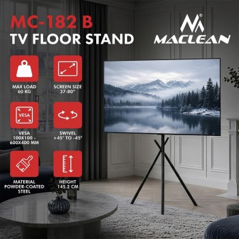 Maclean TV Floor Stand/Mount, 37 80