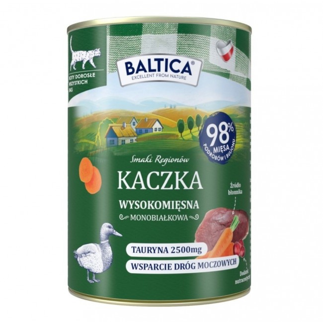 BALTICA Flavors of the Regions Duck Mono - wet cat food - 400g