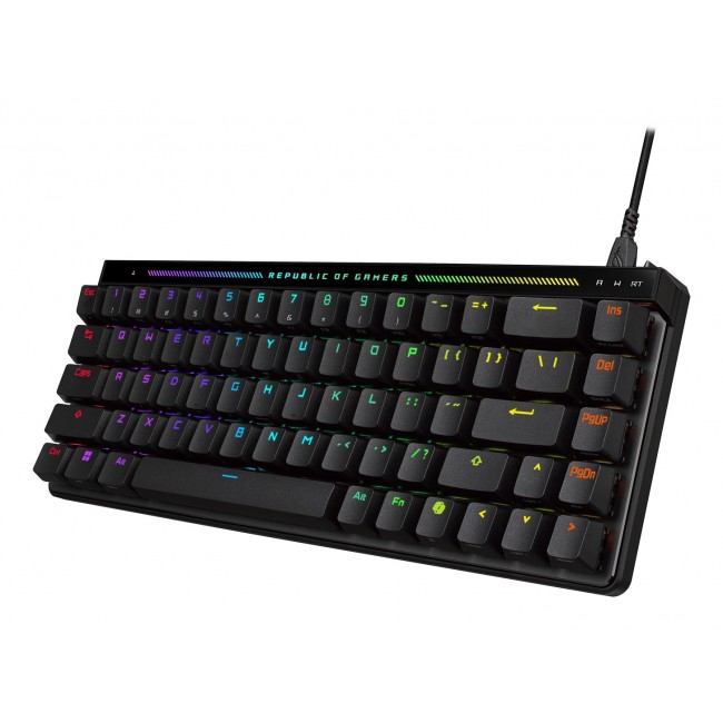 ASUS ROG Falchion Ace HFX keyboard Gaming USB QWERTZ German Black