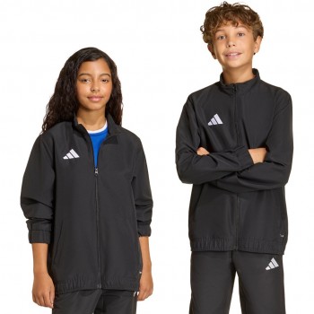 Bluza dla dzieci adidas Entrada 26 Presentation czarna JZ6614 140cm