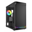 Sharkoon MK4W RGB Strip Micro Tower Black Sharkoon MK4W RGB Strip Micro Tower Black
