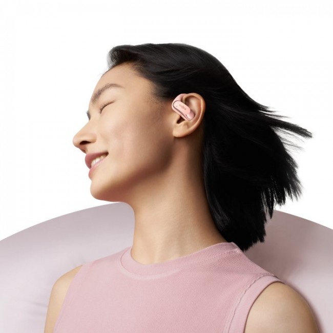 SHOKZ OpenFit Air Headset Wireless Ear-hook Calls/Music/Sport/Everyday Bluetooth Rose SHOKZ OpenFit Air Headset Wireless Ear-hook Calls/Music/Sport/Everyday Bluetooth Rose