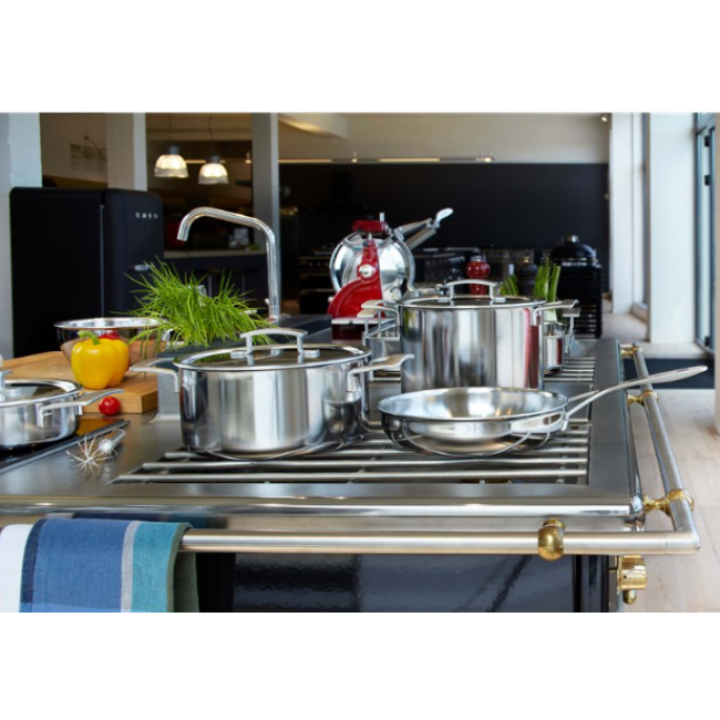 Demeyere INDUSTRY 5 40850-669-0 saucepan 5.2L Round Silver Demeyere INDUSTRY 5 40850-669-0 saucepan 5.2L Round Silver