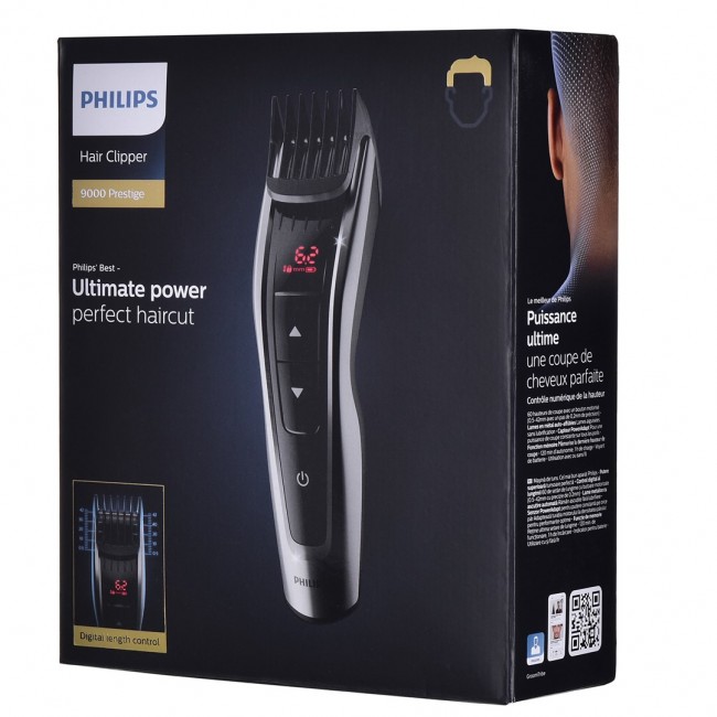 Philips HAIRCLIPPER Series 9000 Self-sharpening metal blades Hair clipper Philips HAIRCLIPPER Series 9000 Self-sharpening metal blades Hair clipper