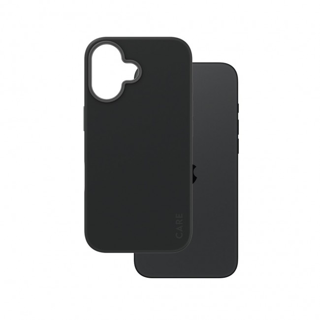 PanzerGlass CARE by Fashionable Case Black w. MagSafe iPhone 16
