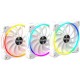 Alpenf hn Wing Boost 3 ARGB 120mm High Speed - Fan black, 3 pc(s) Alpenf hn Wing Boost 3 ARGB 120mm High Speed - Fan black, 3 pc(s)