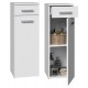 Topeshop NEL V DS BIEL bathroom storage cabinet White Topeshop NEL V DS BIEL bathroom storage cabinet White